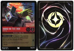 Disney Lorcana TCG Hand-in-the-Box 114/204 Foil Wilds Unknown - Image 3
