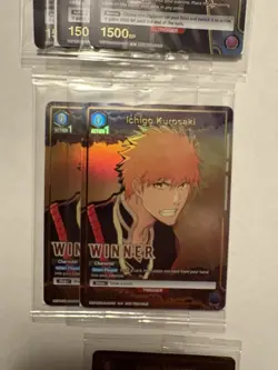 Bandai Union Arena WINNER Pack/Release Event 17 Card Promo Foil Lot - Image 3