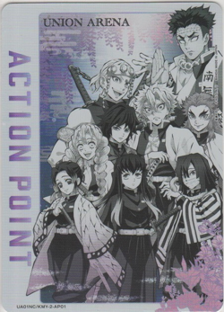 Action Point pillars UA01NC/KMY-2-AP01 SP Holo Union Arena TCG Demon Slayer 1ds - Image 1