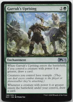 Garruk's Uprising 186 Uncommon Core Set 2021 Magic: The Gathering NM - Image 1