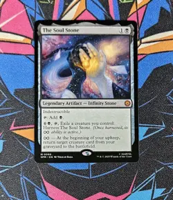 The Soul Stone NM Regular MTG Marvel's Spider-Man Magic the Gathering Unplayed - Image 1