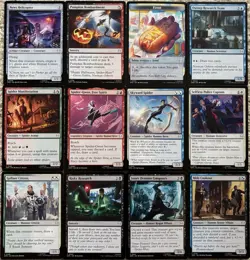 MTG Marvel Spider-Man Card Lot x12 Spider-Gwen Skyward Spider NM - Image 1