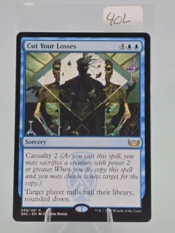 Cut Your Losses SNC #38 Streets of New Capenna Regular English NM Mtg Sorcery - Image 1