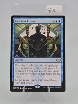 Cut Your Losses SNC #38 Streets of New Capenna Regular English NM Mtg Sorcery - Image 2