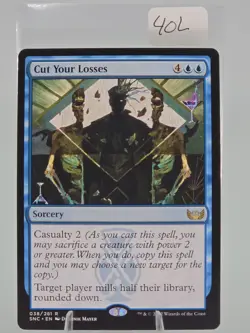 Cut Your Losses SNC #38 Streets of New Capenna Regular English NM Mtg Sorcery - Image 4