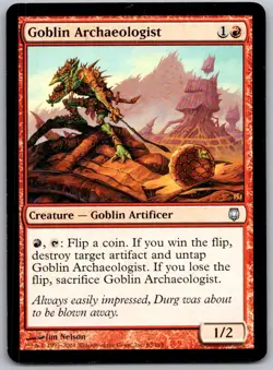 Goblin Archaeologist 63 Uncommon The List Reprints Magic: The Gathering Foil LP - Image 1