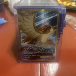 Pokemon TCG Pidgeot EX Full Art Ultra Rare Card Mega M Pidgeot EX 104/108 - Image 1