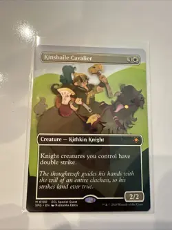 Kinsbaile Cavalier | 130 | Mythic | Borderless Regular | Special Guests | MTG - Image 1