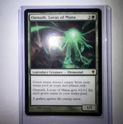 Magic: The Gathering Omnath, Locus of Mana Worldwake Rare Card - Image 3