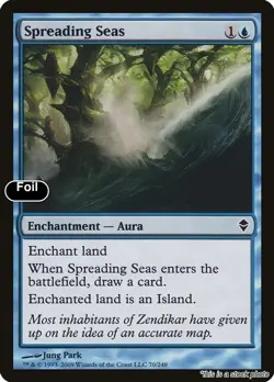 MTG Spreading Seas [ZEN - 70] LP Foil - Image 1