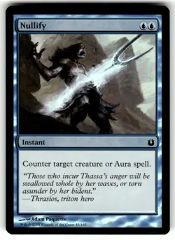 Born of the Gods Magic: The Gathering - Nullify - FOIL MTG - Image 1