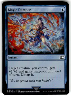 Magic Damper Final Fantasy FOIL MTG NM - Image 1