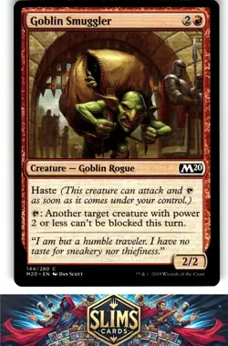 Magic the Gathering MTG Core Set 2020 Goblin Smuggler #144 Buy 2 Get 1 - Image 1