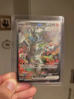 Pokemon TCG Reshiram EX White Flare Special Illustration Rare Card 166/086 - Image 1