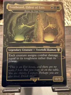 Treebeard, Eldest of Ents - Doran, the Siege Tower (Borderless) Commander:... - Image 1