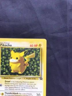 Pokemon Cards: Wizards Black Star Promo: Pikachu 1 - Image 3