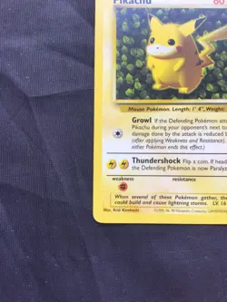 Pokemon Cards: Wizards Black Star Promo: Pikachu 1 - Image 5