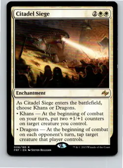 Magic the Gathering Citadel Siege Fate Reforged MTG Free Shipping! - Image 1