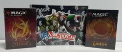 MTG Sealed Lot Unsanctioned 2 Signature Spellbooks Gideon Chandra Full Art Lands - Image 1