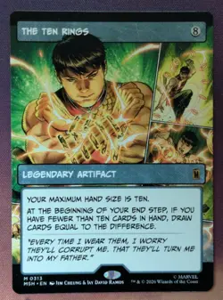 MTG - The Ten Rings (borderless) - MSH (NM+) - Image 1
