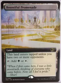 Bountiful Promenade [New, Near Mint] Extended Art {Marvel Super Heroes} - Image 1