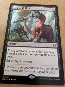 Deadly Rollick - Commander Masters Regular - Mtg - Image 1