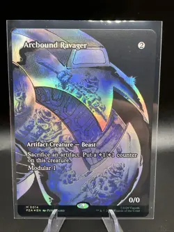 Arcbound Ravager - Borderless Mythic - MTG TMNT PZA - 0014 Foil Unplayed - Image 1