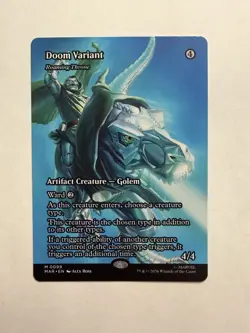 Doctor Doom #M0099 - MTG Marvel’s Spider-Man Borderless Non-Foil NM - Image 1