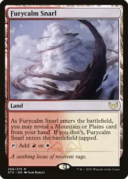 Furycalm Snarl - Foil STX NM MTG - Image 1