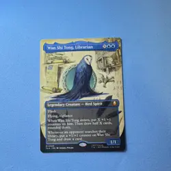 MTG Wan Shi Tong, Librarian 0320 TLA Rare Flash Blue Legendary Creature EN - Image 1