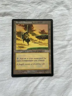 MTG Serra's Sanctum Urza's Saga 325/335 Regular Rare LP/NM see desc and photos - Image 1