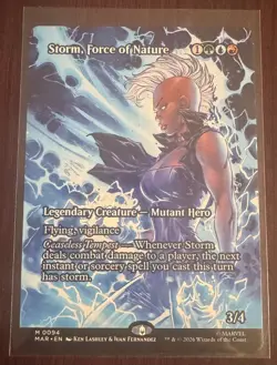 Storm, Force of Nature (Borderless) Marvel Universe Eternal-Legal Regular - Image 1