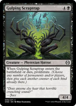 Gulping Scraptrap 96 MTG Phyrexia: All Will Be One Common NP - Image 1