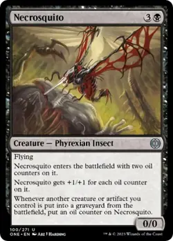 Necrosquito 100 MTG Phyrexia: All Will Be One Uncommon NP - Image 1