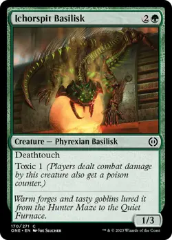 Ichorspit Basilisk 170 MTG Phyrexia: All Will Be One Common NP - Image 1