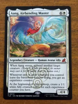Aang, Airbending Master - The Last Airbender - MTG - 0074 - Image 1
