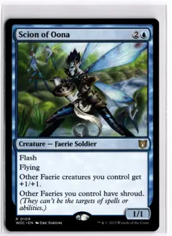 Scion of Oona Wilds of Eldraine 109 LP x1 MTG Magic: the Gathering - Image 1
