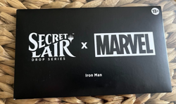 Magic The Gathering Secret Lair: Marvel Iron Man NON Foil Edition - NEW Sealed - Image 1