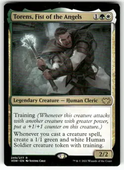 Torens, Fist of the Angels 249 Innistrad: Crimson Vow Magic: The Gathering NM - Image 1