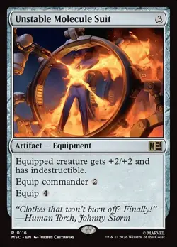 Unstable Molecule Suit [MSC] #116 NM MTG - Image 1