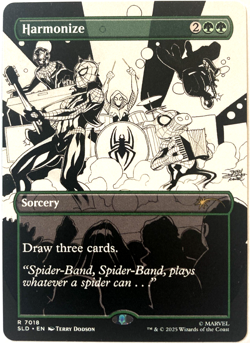 MTG Harmonize Secret Lair x Spider-Man (7018) NM - Image 1