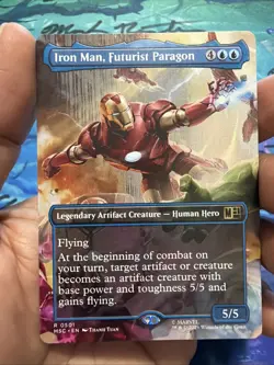 Iron Man, Futurist Paragon (Borderless) Commander: Marvel Super Heroes Regular - Image 1