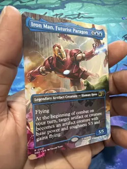 Iron Man, Futurist Paragon (Borderless) Commander: Marvel Super Heroes Regular - Image 2