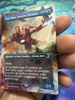 Iron Man, Futurist Paragon (Borderless) Commander: Marvel Super Heroes Regular - Image 3