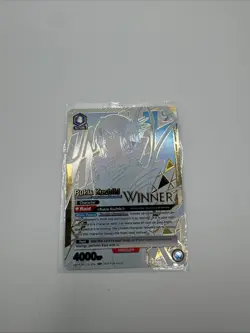 Union Arena BLEACH Rare Battle Rukia Kuchiki WINNER UAPR/BLC-2-034 English Promo - Image 2