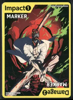 Chainsaw Man BP Counter Card- Union Arena TCG Promotional Card NM - Image 1