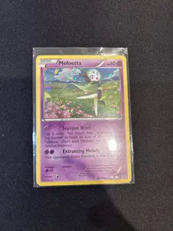 Meloetta Promo Pokemon XY Promos PR Psychic Holo XY193 LP Excellent - Image 1