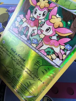 Pokemon Card TCG - Deerling - 8/124 - Reverse Holo - XY Fates Collide - Image 2