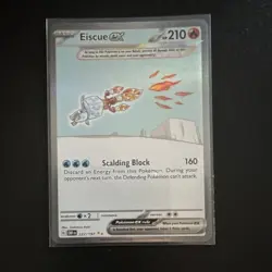 Pokemon Company Eiscue ex 222/197 Obsidian Flames Double Rare Holo 210HP Eng - Image 1