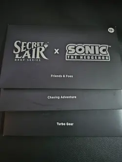 Magic The Gathering - Secret Lair x Sonic: Complete Non-Foil Set - SHIPS ASAP - Image 1